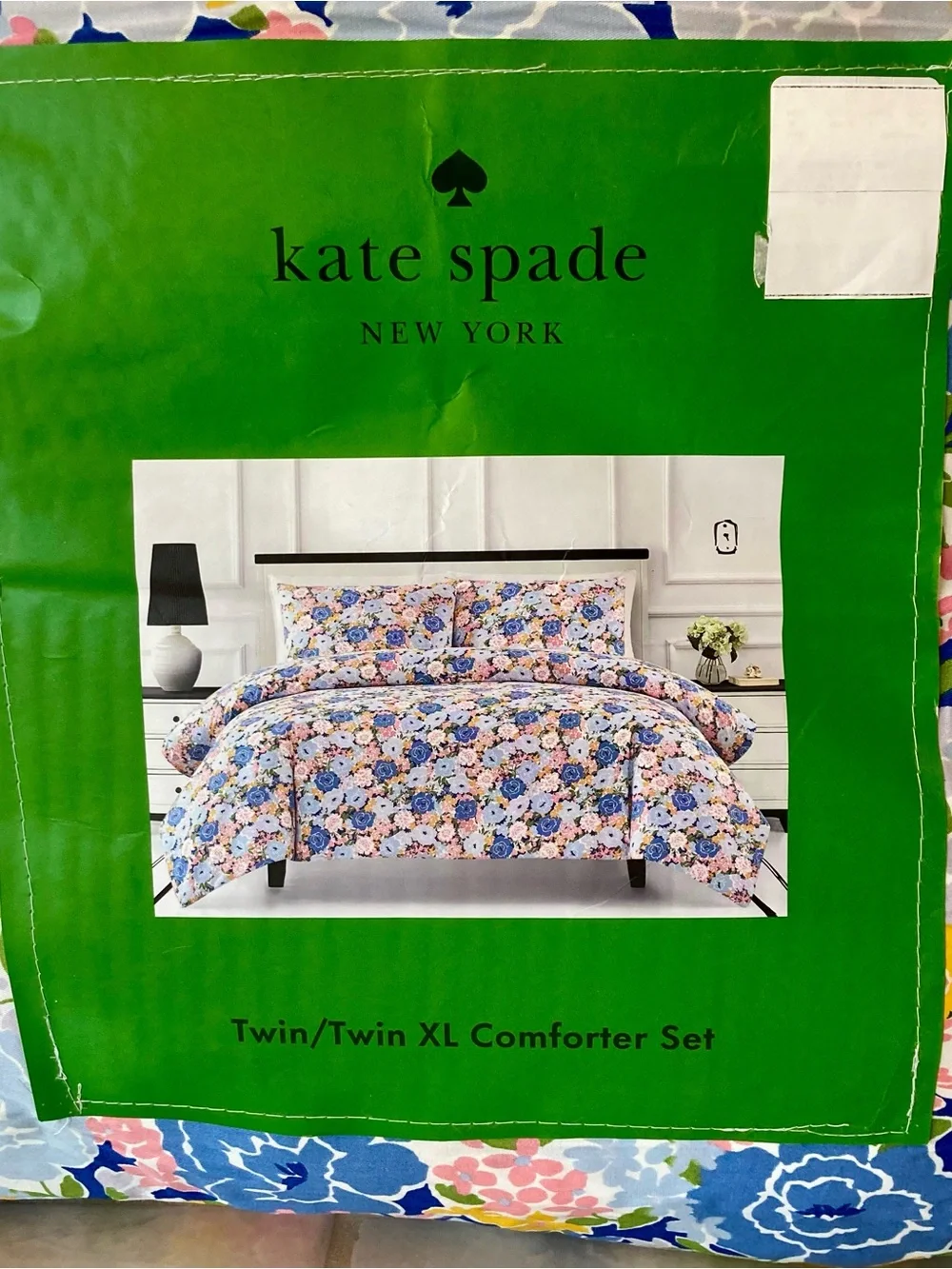 COLLEGE READY! Kate Spade Sunset Blooms Bedding-twin/twin XL